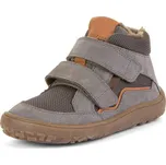 Dětské zimní barefoot boty TEX WOOL Gray, Froddo, G3110254-3W, šedá - 28