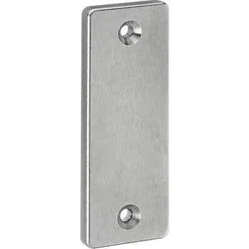 Dveřní kování AMF slepá rozeta 426, hranatý, 87 x 32 x 6 mm, nerez