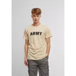Army T-Shirt beige Brandit krémová 3446061
