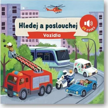 Leporelo Svojtka Hledej a poslouchej Vozidla Lucy Barnard