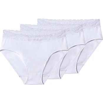 Kalhotky esmara® Dámské kalhotky, 3 kusy (bílá, XL(48/50))