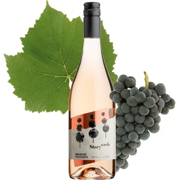 RM Frizzante Rose Sad 2024, moravské zemské víno - perlivé, Vinařství Starý vrch, polosuché