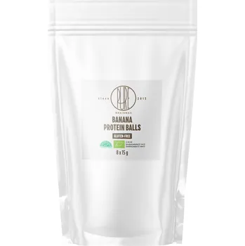 Přírodní produkt BrainMax Pure BrainMax Pure® Protein Balls Banana, Proteinové kuličky, Banán, BIO, 8 ks *CZ-BIO-001 certifikát