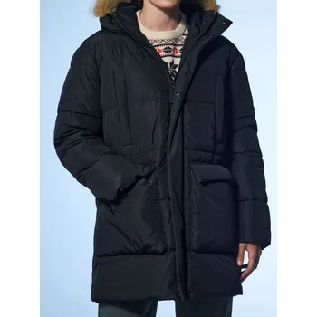 Sinsay - Prošívaná puffer bunda s kapucí - černá - 6938C-99X - 6938C-99X-L