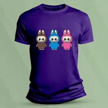 Chlapecké tričko Tričko pro děti Labubu barevní velikost 152 Purpurová