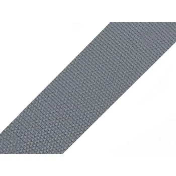 Pro Háčkování Popruh polypropylénový 4 cm šedý