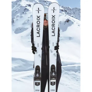 Sjezdové lyže Dámské lyže Lacroix Pearl 74 + vázání WSS