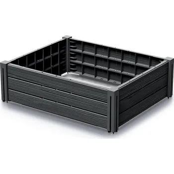 Vyvýšený záhon Vyvýšený záhon BASE PLANT 75,6 cm - antracit