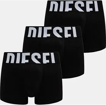 Pánské spodní prádlo Boxerky Diesel UMBX-DAMIENTHREEPACK-5.5EL 3-pack A15380.0WIAN černá 99X, vel. XS