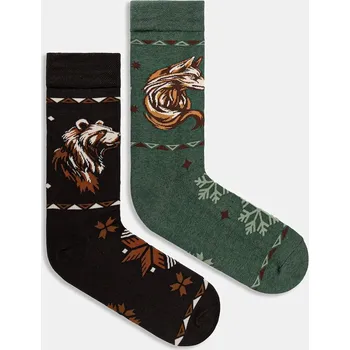 Pánské ponožky Bavlněné ponožky Medicine 2-pack více barev RW25-LGM901 vícebarevná MLA, vel. 39/42