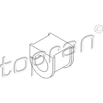 Stabilizátor nápravy Uložení stabilizátoru - držák TOPRAN 109 699