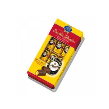 Bonboniéra Originální pralinky VERPOORTEN 120 g - s vaječným likérem - hořké (originální likérové pralinky / s vaječným koňakem)