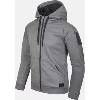 Pánská mikina Helikon-Tex Mikina Urban Tactical FullZip Helikon-Tex® Barva: Šedá melanž, Velikost: M