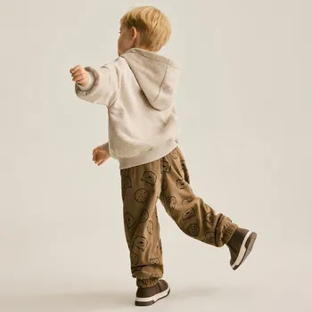 Chlapecké kalhoty Reserved - Manšestrové kalhoty - zlatavá hnědá - 056FO-82X - 056FO-82X-116