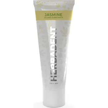 zubní pasta HERBADENT JASMINE Bylinná zubní pasta 75 g varianta: produkt bez krabičky
