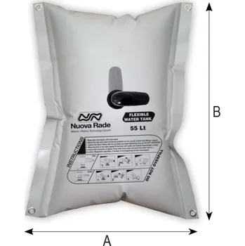 nádrž Nuova Rade Obdélníková flexibilní nádrž na vodu, objem 75 l