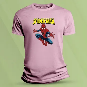 Chlapecké oblečení Dětské tričko s potiskem Spider-Man 2 Růžová velikost 104