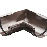 Gutta Aqua roh pvc žlabu vnitřní 75 mm hnědá | sleva 1% | cena za ks