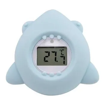 Teploměr osobní Detský digitálny teplomer na meranie kúpeľa FreeON – Shark