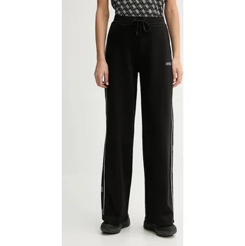 Tepláky Guess OCTAVIA dámské, černá barva, s aplikací, V5BB12 KCX22 V5BB12.KCX22 99X, vel. XS