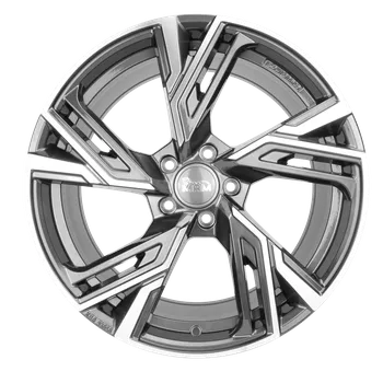 Alu kolo Alu kola MAM FELGEN RS5 PALLADIUM FRONT POLISH 8x18" 5x1143 ET45 726