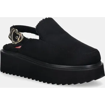 Dámské pantofle Pantofle Love Moschino dámské, černá barva, na platformě, JA10416L0NJAW000 99X, EUR 40