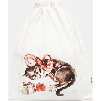 Úložný box Bavlněný úložný vak Medicine béžová barva RW25-KEU803 01A