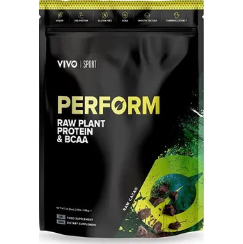 Protein Vivo Life Perform RAW Kakao - RAW vegan protein & BCAA (988 g)