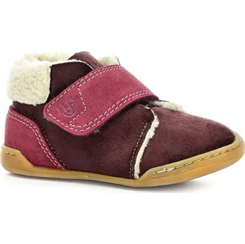 Dětská móda Ricosta Fluff merlot/barolo zimní barefoot boty Velikost boty (EU): 22, Vnitřní délka boty: 145, Vnitřní šířka boty: 55