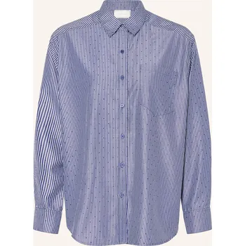 Neo Noir Dámská Košile S Ozdobnými Kameny, tmavě modrá /...