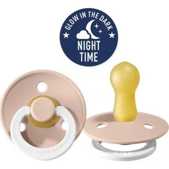 dudlíky Dudlík uklidňující BLUSH GLOW IN THE DARK 0+ (S)