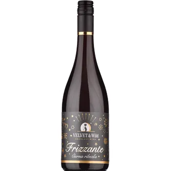 Velvet & Wild Čierna ríbezľa FRIZZANTE polosladké