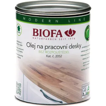 Olej na dřevo Barevný olej Biofa Barva: 2111-09 Křemenná sedá, Balení: 375ml