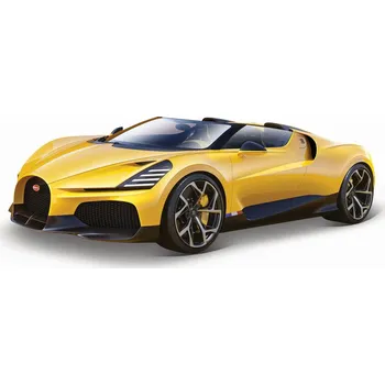autíčko Bburago Bugatti Mistral 1:18 žlutá
