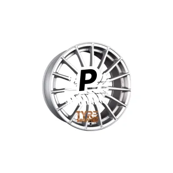 Alu kolo OZ SUPERTURISMO LM Matt Race Silver + Black Lettering 9.00 x 21 ET 37 5x112