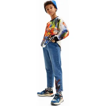 Tričko Desigual Spider Marvel blanco velikost 13/14