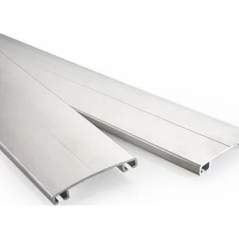 Stavební profil T-plastics hliník, délka 5 m 5000 mm, přírodní hliník | cena za bm