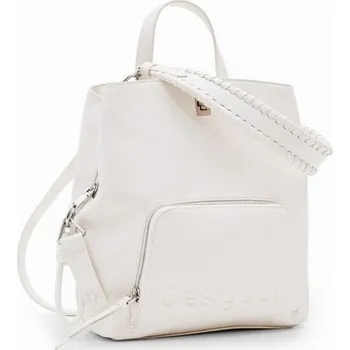 Batoh Desigual Half Logo 24 S blanco roto velikost U