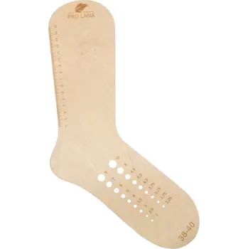 Doplňky Pro Lana Blokovač ponožek vel. 38-40, s měřidlem jehlic