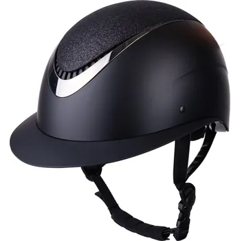 Jezdecká přilba USG Helma jezdecká Comfort Highlight USG, černá Obvod hlavy: 52-54 cm