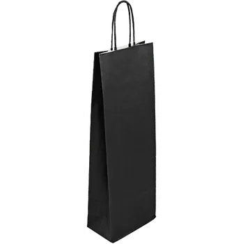 Taška na víno černá MOZESA 14x8x39