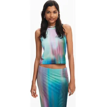 Dámské tričko Tričko Desigual Ts Soler balneario velikost XS