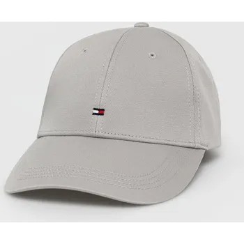 Čepice Čepice Tommy Hilfiger šedá barva, hladká, E367895041 90X, vel. ONE SIZE