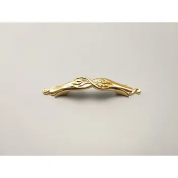 Nábytkové kování Mosazná úchytka k nábytku 64mm Vintage 1278MB64