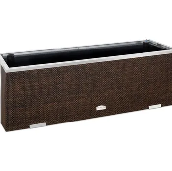 Květináč Scobax Samozavlažovací květináč béžová / hnědá, 50 x 50 x 43 cm | cena za ks