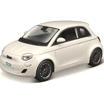 autíčko Bburago Fiat 500e 2023 1:24 bílá