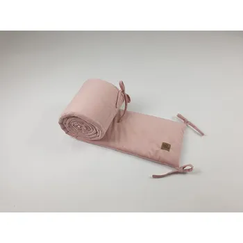 Příslušenství pro dětskou postel a kolébku Ochranný mantinel do postýlky - růžová