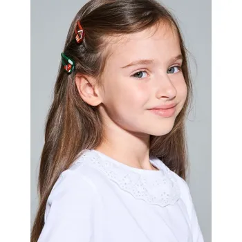 Módní doplněk Sinsay - Gumičky a sponky do vlasů 12 kusů - vícebarevná - 854EX-MLC - 854EX-MLC-ONE