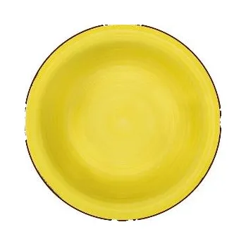 Talíř LT9092 TALÍŘ HLUBOKÝ ŽLUTÝ HAPPY LAMART