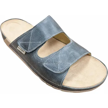 Dámská zdravotní obuv Zdravotní pantofle Medistyle Vilém 5V-J16/1 šedé Velikost: 45, Šířka: H